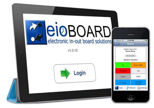EIOBoard's Mobile Interface for IPad and IPhone